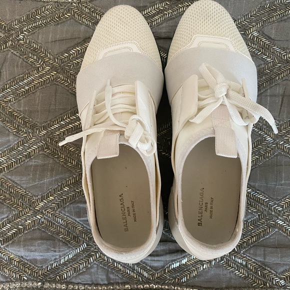 Exclusive color Balenciaga Race Runners White 38 - Picture 7 of 8